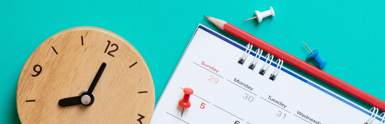 Time management banner